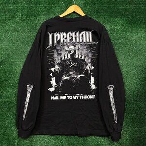 I Prevail Nail Me To My Throne Rock Band LS Shirt Size XXL